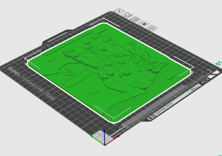 this is an image of a topographical map of Ghana.
